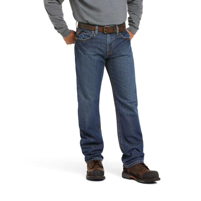 Ariat Jeans Herren - Fr M3 Loose Basic Stackable Straight Leg Blau ( GFZAB-5281 )
